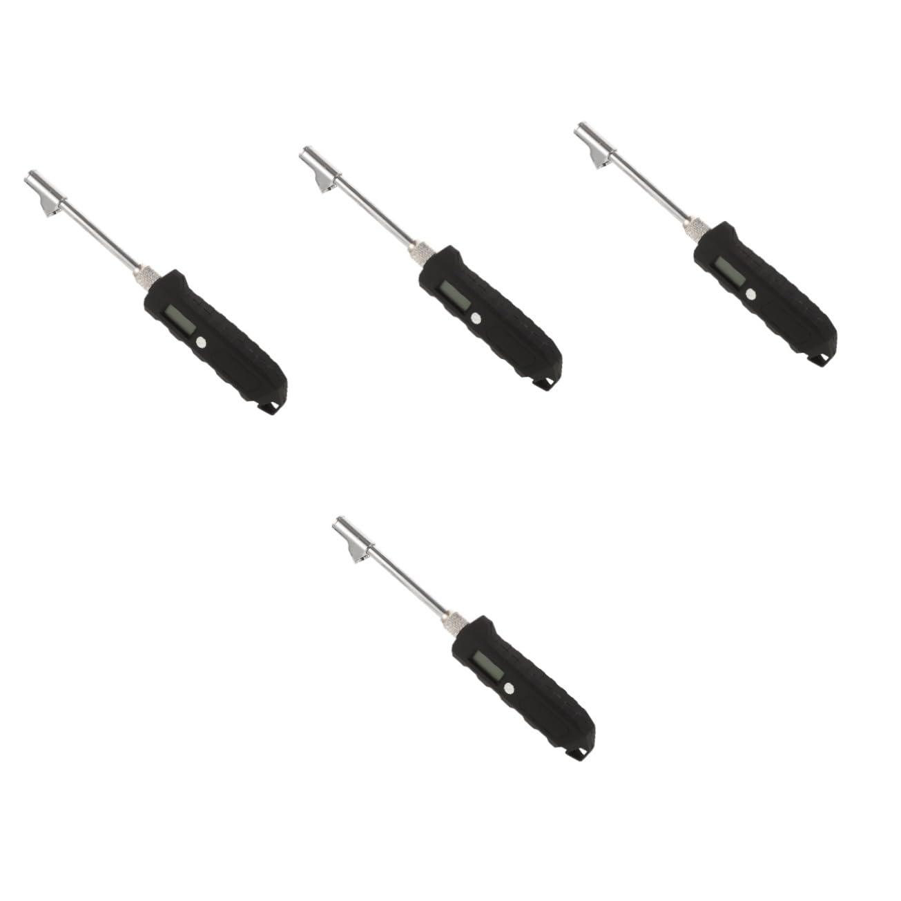 Mobestech Misuratore Di Pressione Digitale Per Pneumatici 4 Pezzi Misuratore Di Pressione Dell'aria Per Auto Camion Facile Da Usare 0-250 Psi