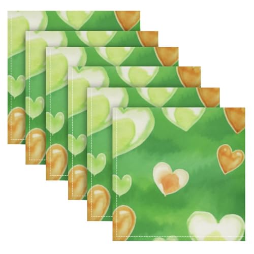 Servilletas de Tela Polyester Set de 6 20 x 20 pulgadas miniatura 2