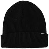 Material: 100 % Acrylic Volcom Sweep Skull Fit Herren Beanie - Schwarz - Einheitsgröße