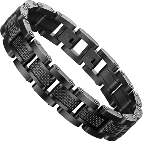 Pulsera para hombre de acero inoxidable Holizaly miniatura 1