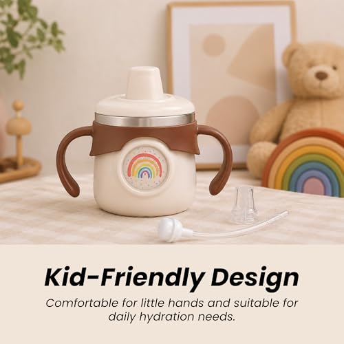 Image of THE LITTLE LOOKERS Silicone Spout & Straw for Sipper Bottle | Bpa Free & Leakproof | for Training Sippy Cup | Attachment for Baby & Toddler Bottles | Spill Resistant | Sipper Accessory