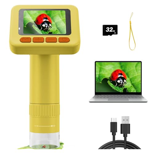 Microscope rechargeable 720p fini les piles pour l'éducation STEM - 5