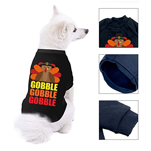 Dog Shirts Thanksgiving T-Shirt Pet Clothes Soft Breathable Hoodie Sweater For Small Dogs Cats Puppy Xl #TOP3
