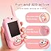 Video Walkie Talkies for Kids, Kids Walkie Talkies with Video Screen, 2 Pack Toy Radios with Voice Changer, Secure One-on-One Pairing, Rechargeable Indoor Outdoor Gift for Boys & Girls Ages 3–12