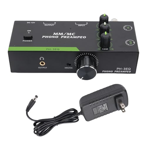 Preamplificador de fono de alta fidelidad para escuchar vinilos en el salón