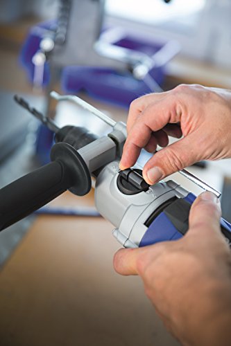 LUX-TOOLS SBM-1050 A Schlagbohrmaschine mit 2-Gang Getriebe, Schnellspann-Bohrfutter & Tiefenanschlag inkl. Zubehör… – Bild 4