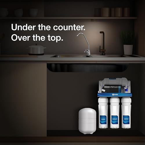 Image of AO Smith X5 Under The Counter /Sink Water Purifier for home | Copper Fortified Mineralizer | Compact | High-speed Purification | 1-Year Comprehensive Warranty