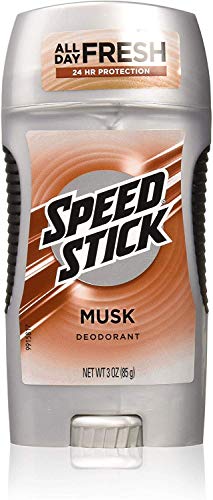 Speed Stick Deodorant, Musk 3 oz (Pack of 6)