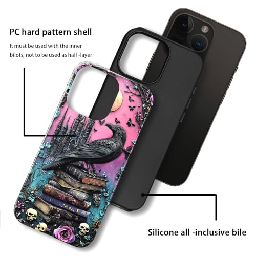 Coque iPhone 11 Pro Max durable pour protéger des chutes avec design gothique romantique - 3