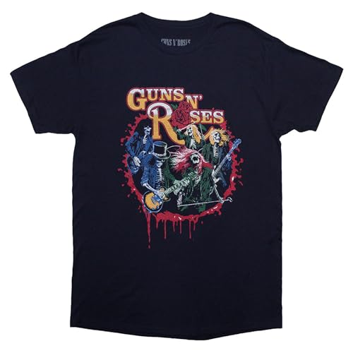 T-shirt Guns N' Roses Was Here Tour noir taille L Rock Off rock