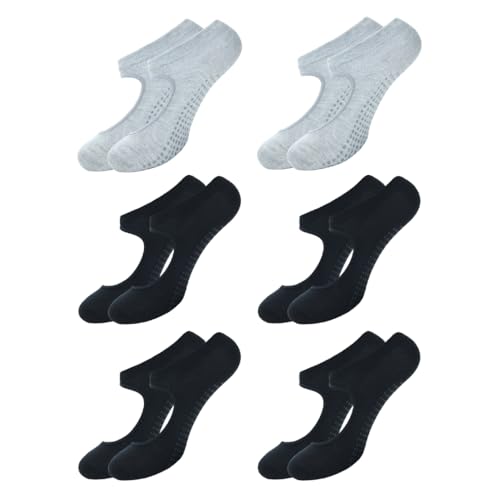 BALENZIA Pilates Grip Socks Women |Pack of 6| Yoga Accesorries Grip Hospital Walk|Ballet Dance Anti Slip Non Skid Sock