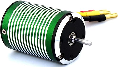 XTEAM 3650 5400KV Brushless Motor 1300W 115A 11V 4-Pole Design, Suitable for 1/8 1/10 1/12 RC Electric Racing Car, Buggy, RC Boat