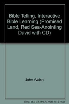 Paperback Bible Telling, Interactive Bible Learning (Promised Land, Red Sea-Anointing David with CD) Book