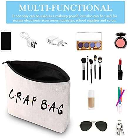 Crap Bag Novelty TV Show Inspired Travel Cosmetic Makeup Toiletry Bag (Crag Bag EU)