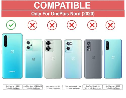 Image of Hybrid Carbon Fiber Back Case for OnePlus Nord (Black)