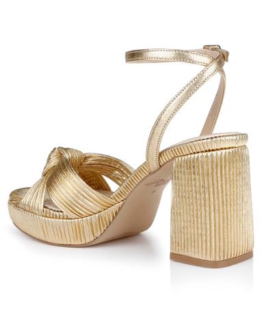 Jewel Badgley Mischka Tyler Ribbed Open Toe Block Heels4