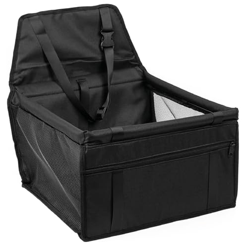 Seggiolino Auto Per Cani Tamowa - Impermeabile, Con Cintura Di Sicurezza, Per Taglie Piccole E Medie - Foto 4