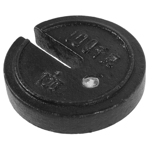 SOLUSTRE 100kg Cast Iron Weights Replacement Calibration Weights for Scale Iron Scale Supplies Tea Leaf