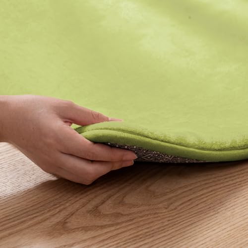 Image of 1.3 inch Thick Baby Floor Play Mat 50x50, Basic Padded Foam Mat for Tummy Time Crawling, Non Slip Cushioned for Babies Toddlers Infants Kids (Light Green)
