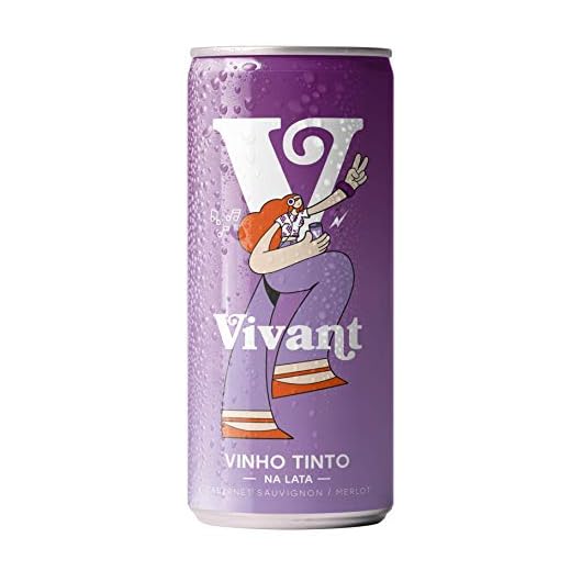 Vinho Tinto em Lata Vivant Wines, 269ml