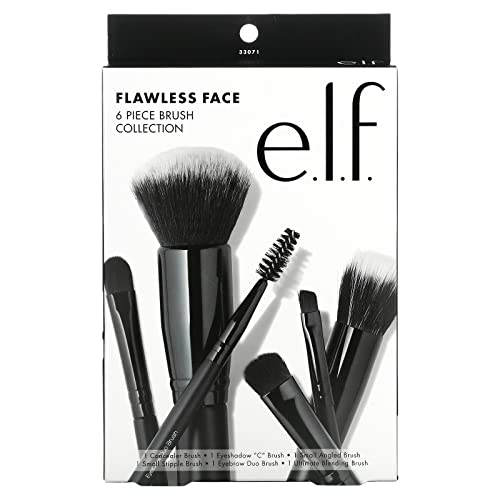 E.L.F. Flawless Face Kit, 6 Piece Brush Collection - Image 3