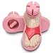 NEW Beach Sandal Walker Ski Glides for 1" Walker Tubes - 1 Pair (Coral)