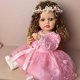 WKYUWS Bebe Reborn Silicone Plein Corps, Poupée Reborn Réaliste 55cm Bébé...