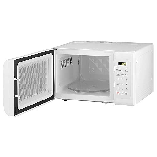 Magic Chef 0.9 Cu. Ft. 900W White Countertop Microwave Oven - Thumbnail 3