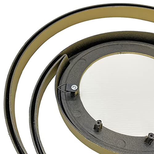 Gomaize Cute Wall Mirror With Sun&Moon-Shaped Set Of 3 Mini Wall Hanging Mirror Boho Home Decor For Apartment Living Room，Bedroom&Bathroom Ideas （Gold） #TOP5