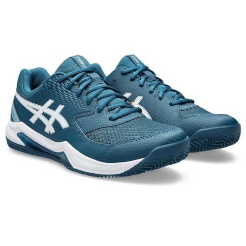 TÊNIS ASICS GEL DEDICATE 8 CLAY (SAIBRO) MASCULINO AZUL E BRANCO (br_footwear_size_system, adult, nu