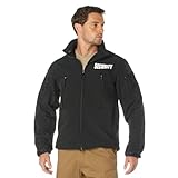 Rothco Spec Ops Soft Shell Security Jacket, Black - 3XL