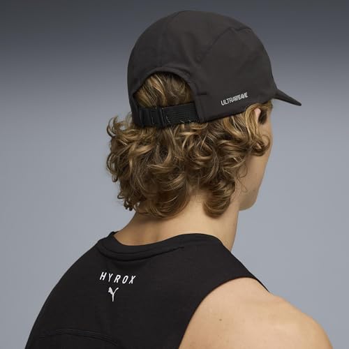 Casquette PUMA x Hyrox Panel Cap Black Noir pour le sport - 4