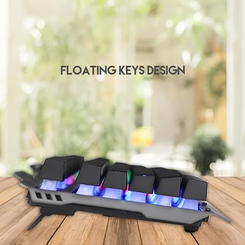 Image of Wired Gaming Combo with LED Backlit USB Keyboard & Mouse Gold Plated USB, Braided Cable (Does not Support iPad Tablet mobiles)