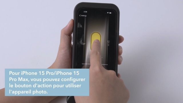 Shellbox Pochette Étanche Smartphone IPX8 Pochette Téléphone Étanche,Housse Étanche Smartphone Compatible for iPhone 17 Pro