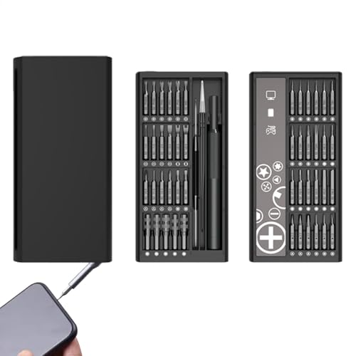 Juego de destornilladores de precisión, pequeños destornilladores, multiuso, pantallas no deslizantes, destornillador portátil para coches, garajes, cajas de herramientas, lugar de trabajo, hogar