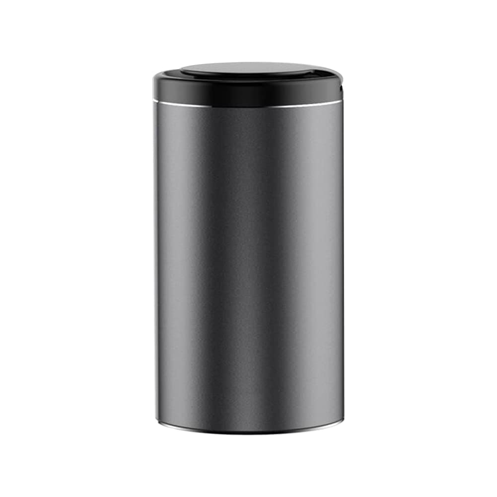 Wet Wipes Box with Lid,MoreChioce Cylindrical Tissue Box Aluminum Alloy Wipes Dispenser Holder Dustproof Wet Wipes Storage Box Universal Cylinder Napkin Holder