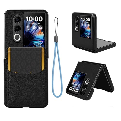 For ZTE nubia Flip 2 5G �P�[�X �蒠�^ �X�}�z�P�[�X ���� PU���U�[ �g�уJ�o�[ YANMONGI ���z�^ �n���h�X�g���b�v�t �y�� �ϏՌ� �ϖ��C �S�ʕی� ��G��ǂ� ���藎���ɂ��� �w��h�~ �}�O�l�b���J�[�h���[ �X�^���h