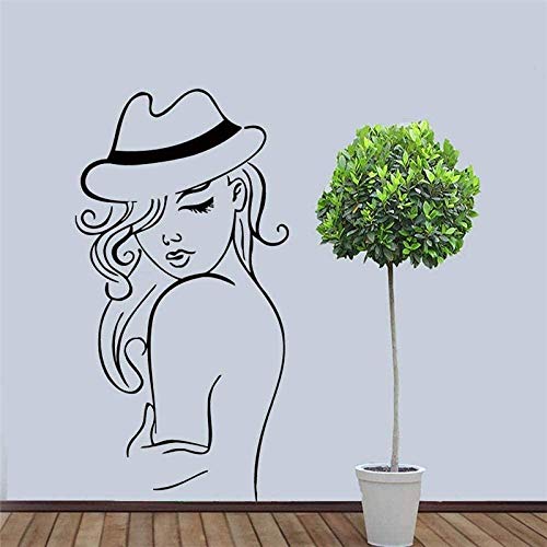 Adhesivos De Pared, Adhesivos De Pared Decoración De Salón Peinados Adhesivos De Pared Para El Hogar Adhesivos De Pared Póster 45X57Cm