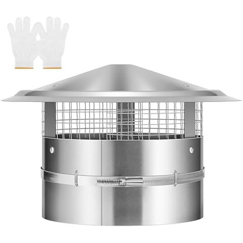 VIVOHOME 8" Adjustable Chimney Cap Cover