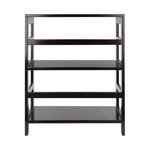 Winsome Wood Leo Model Name Shelving, Small And Large, Espresso #TOP5