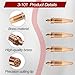 3-101 Acetylene Cutting Torch Tips for Victor Cutting Torch Kit, Cutting Torch Welding Nozzle 3-101 Series Includes 0-3-101 1-3-101 2-3-101 3-3-101 Fit V-Style Light/Medium Duty Torch - 4PCS