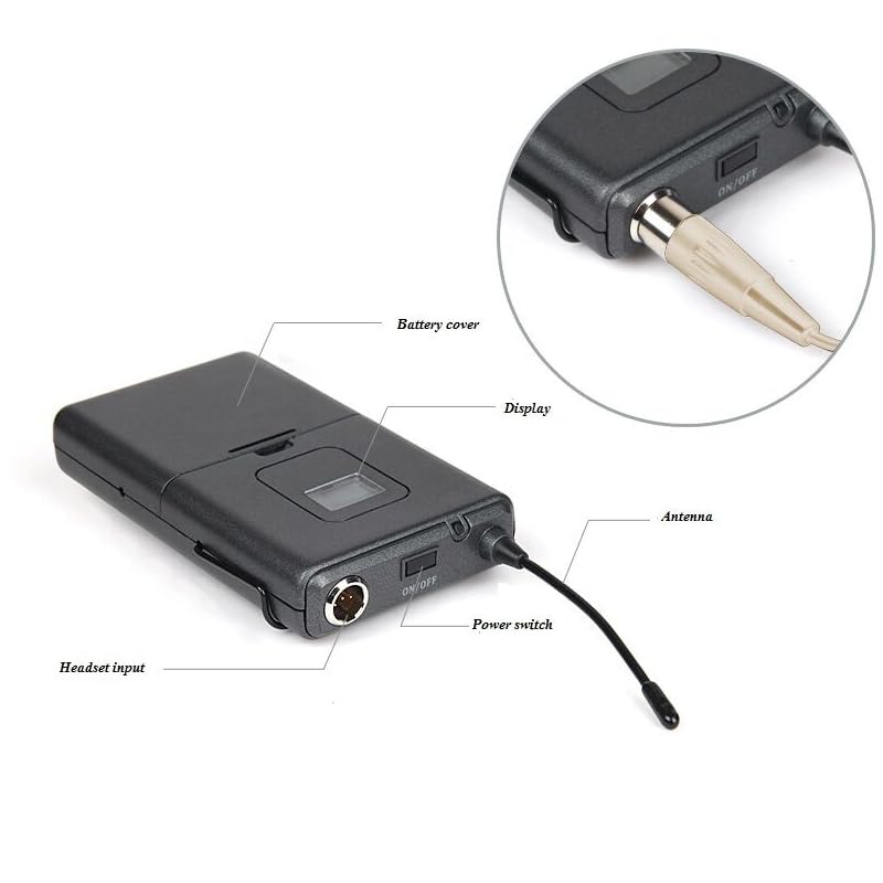 UHF帯ワイヤレスマイク　8本セット Amazon.co.jp: JYX ワイヤレスマイク 無線カラオケマイク UHF