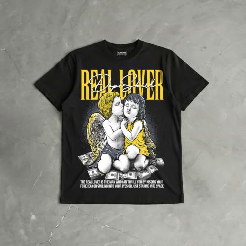 Image of DopeSkill Graphic Tee Streetwear Hip Hop Hypebeast Street Style Unisex T-Shirt Sneaker Colour Matching Shirts Real Lover
