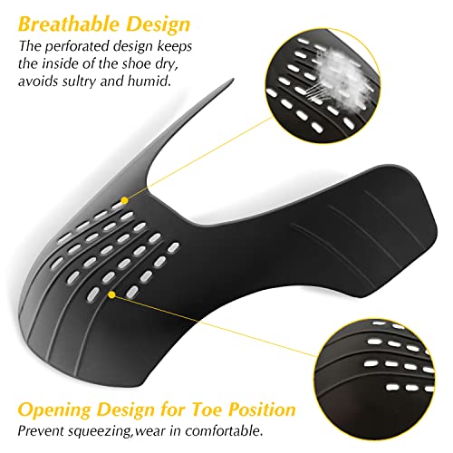 Gorygold 6 Pairs - Shoe Crease Protector, Anti Crease Shoes Guard For Dunk Low/High Sneaker Air Force Jordan 1, No Crease Shoe Inserts Protector For Men Youth Size L 9-15 #TOP2