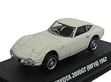 コナミ 1/64 絶版名車コレクション Vol,1 トヨタ 2000GT 初期 型式MF10 1967 白