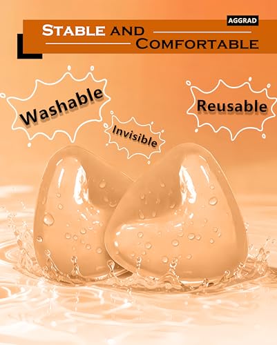 Image of Double Sided Sticky Bra Inserts, Ultra Instant Volume, Push Up Adhesive Bra Pads