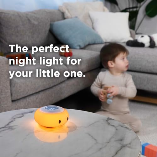 image for LittleHippo Kelvin Color Changing Night Light, Room Thermometer and Hy
