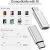 4Pack Upgraded Lightning to USB C Adapter for iPhone 17/16/15 Series,iPad Pro,Charging & Data Sync ONLY,Type C Charger Connector,for iPhone 17/16 Charger,17/16 Accessroies,Not for Audio