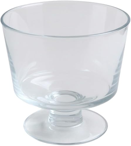 Acrylic Mini Stemmed Round Dessert Cups, 60ml, 12 Pieces, Reusable, Dishwasher Safe