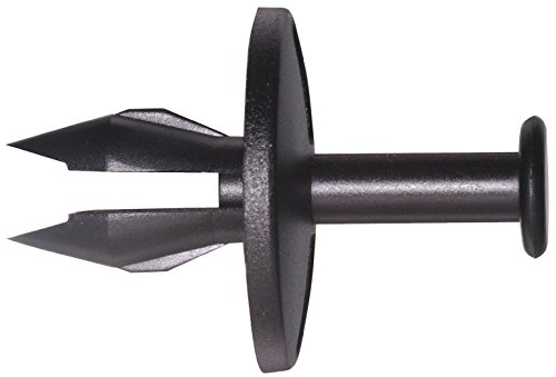 Hillman Automotive Push-in Rivet 1" Flange for 3/8" Hole 8 Pack, 58558